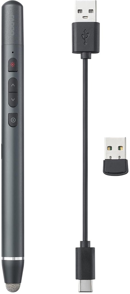 Rapoo XR200 Wireless Presenter with Touchable Pen Black