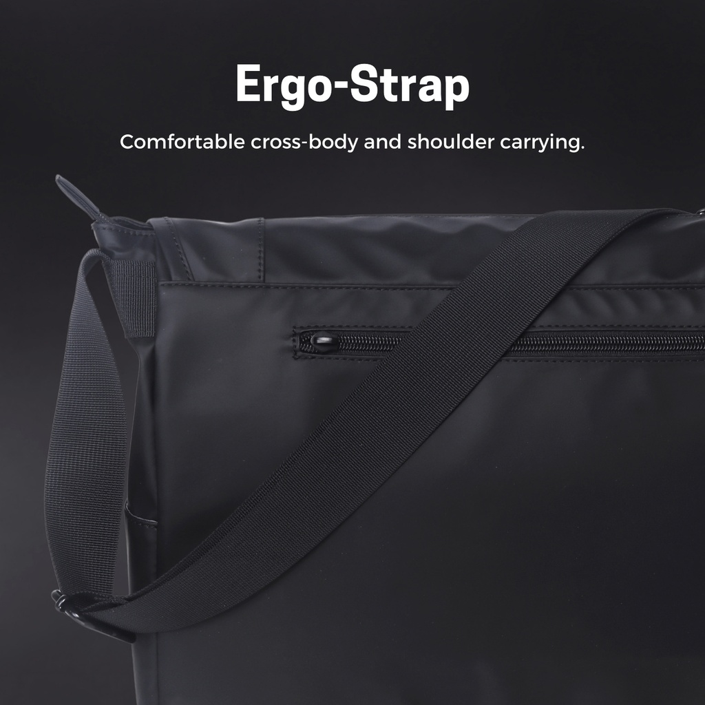 Touga  Sling Bag - Black - 13-14"
