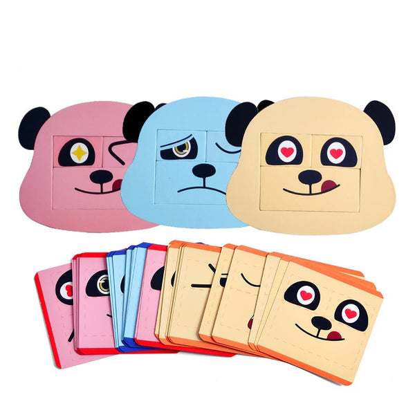 Pj006 Expression Puzzle-The Magic Panda Face 49700262