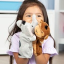 Md Safari Puppet Set (6 Pc) 46009118