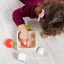 Melissa And Doug Wooden Food Groups Play Set - Dairy