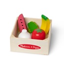 Melissa And Doug Wooden Food Groups Play Set - Produce