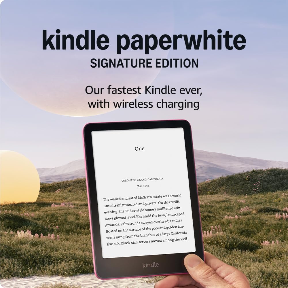 Amazon Kindle Paperwhite (12Th Generation) Signature Edition 32Gb 7", Metallic Pink