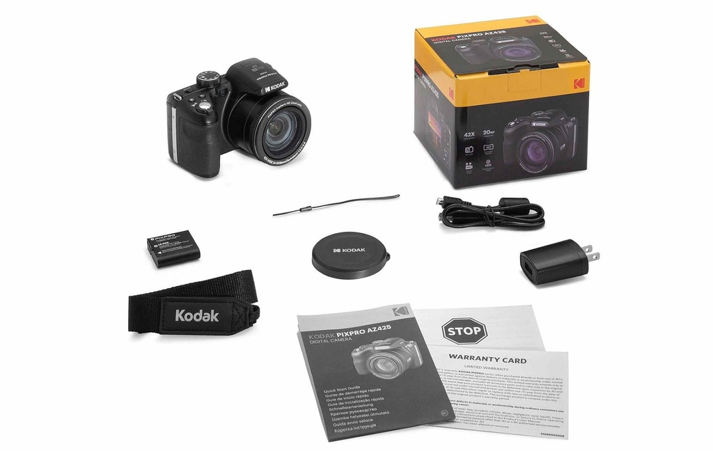 Kodak Pixpro Astro Zoom Az425 Bk-20Mp Digital Camera,42Xoptical Zoom Black