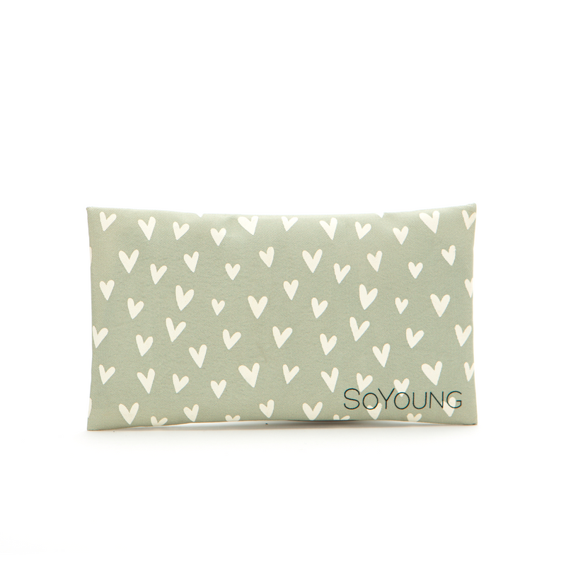 Ice Pack Little Heart Sage