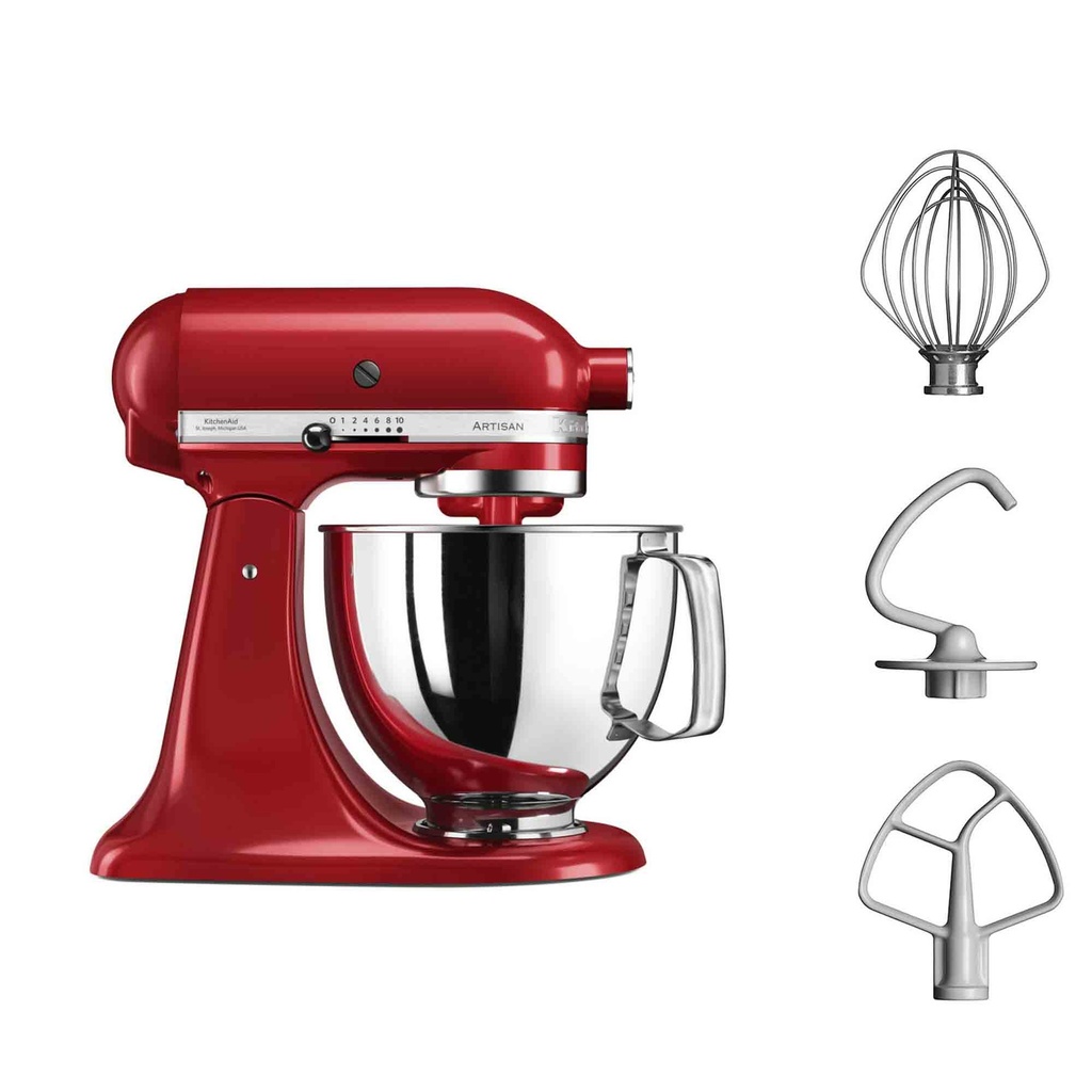 4.8L Art Stand Mixer Emp Red