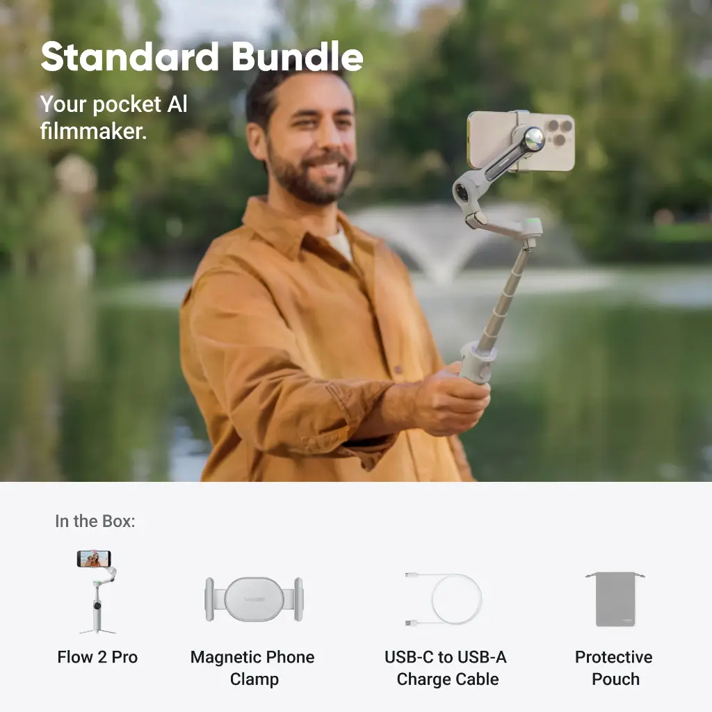 Insta360 Flow 2 Pro Smartphone Gimbal Stabilizer