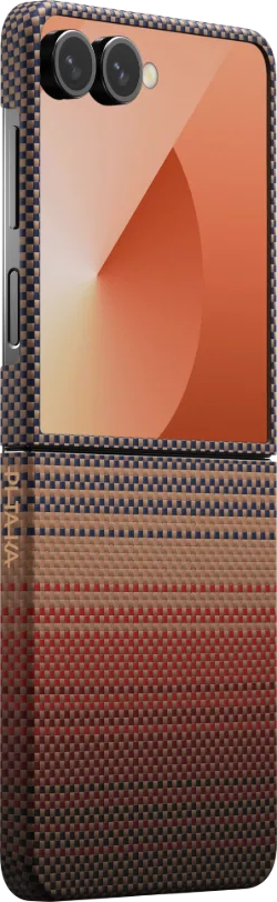 Pitaka Ultra-Slim  Case For Galaxy Z Flip7 Sunset