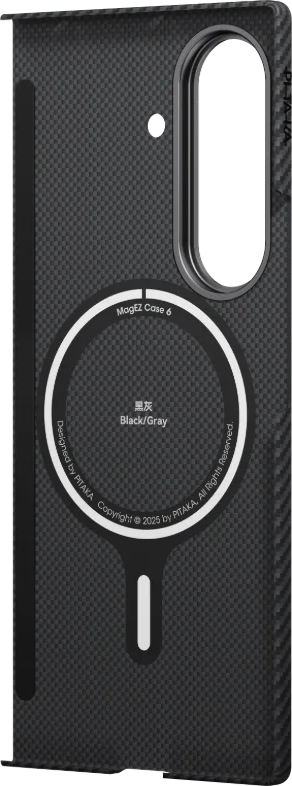 Pitaka Ultra-Slim  Case For Galaxy Z Fold7 Black/Grey