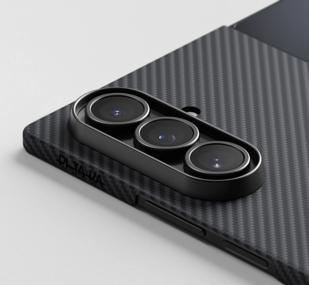 Pitaka Ultra-Slim  Case For Galaxy Z Fold7 Black/Grey