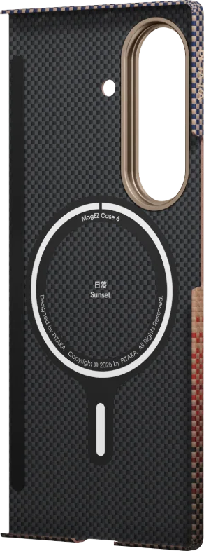 Pitaka Ultra-Slim  Case For Galaxy Z Fold7 Sunset