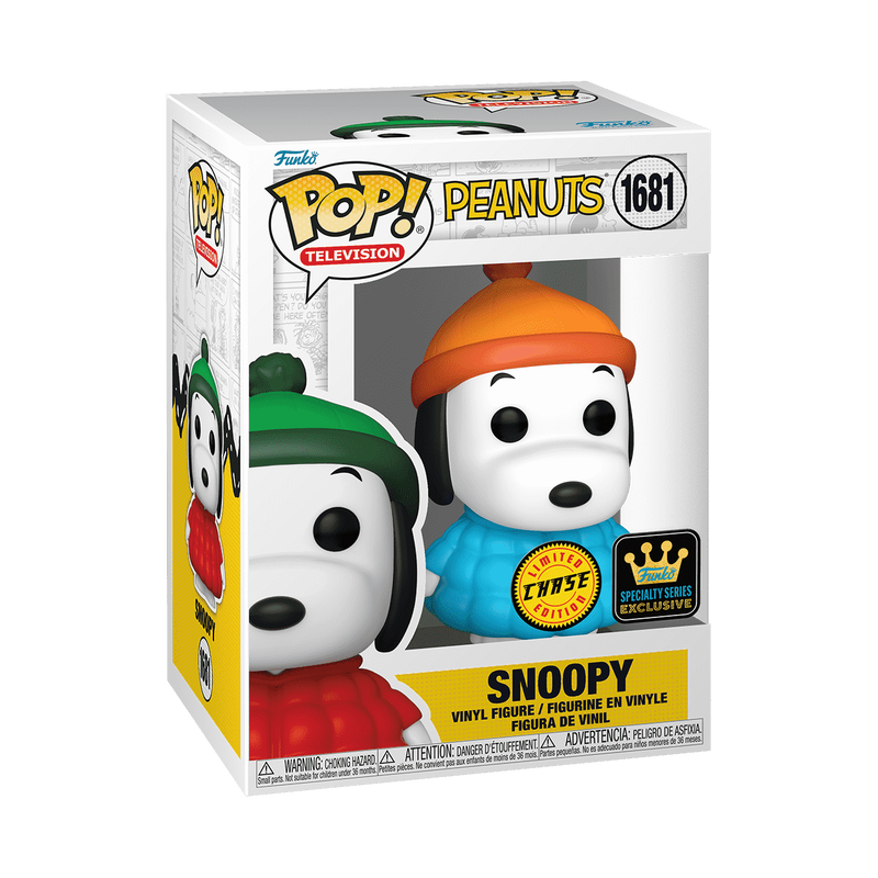 Pop! Animation: Peanuts S7 - Snoopy in Coat w/chase (Exc)