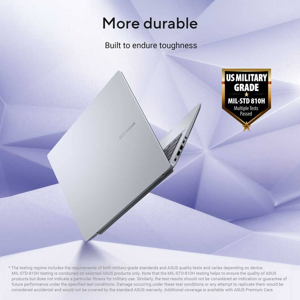 Asus Vivobook 14 X1407QA-LY046W, 14-inch WUXGA 1920x1200, Snapdragon X X126100 Purwa SE, 16GB RAM/1TB SSD, Windows 11 Home - Gold - SDL85S4CJ