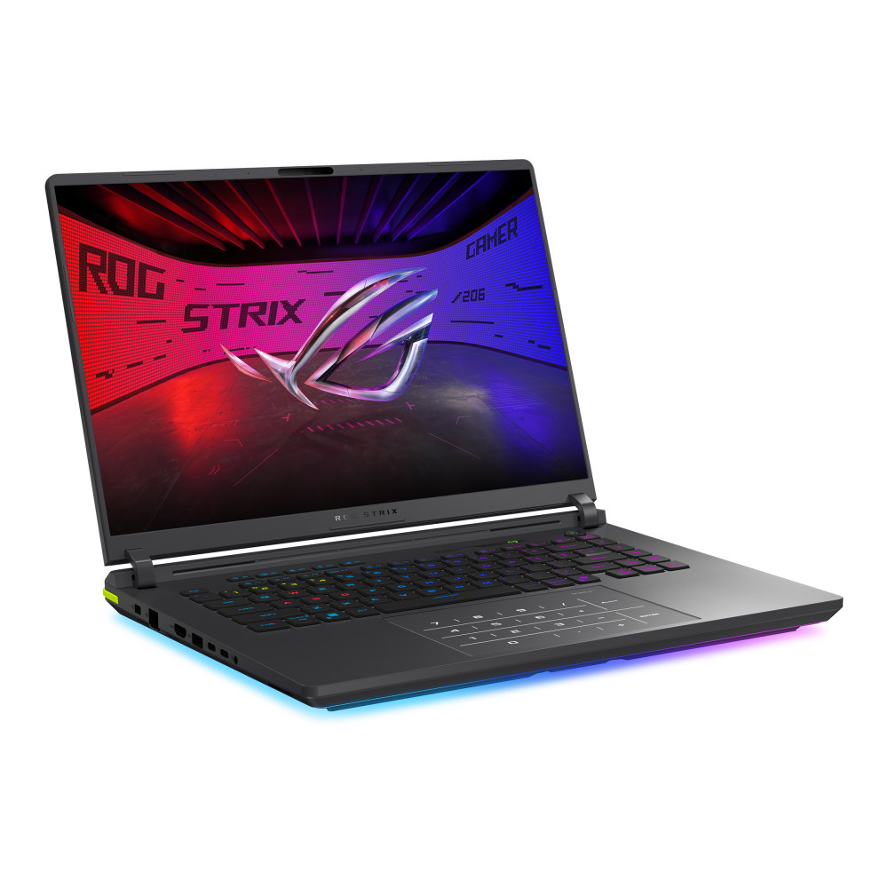 Asus ROG Strix G16 G615LM-G1SU7161W, 16-inch 2.5K (2560 x 1600, WQXGA), Intel® Core™ Ultra 7 Processor 255HX 2.4 GHz, 8GB GDDR7, 16GB RAM, 1TB PCIe M.2 SSD, Gray - U7GB5S65AJ