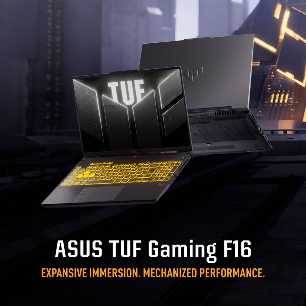 Asus TUF 15.6 inches Gaming Laptop, Intel Core 5 - 210H Processor, 16 GB RAM, 512 GB SSD, 6 GB NVIDIA GeForce RTX 3050 GPU, Windows 11 Home, Mecha Gray, FX607VJ-RL012W