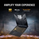 Asus TUF 15.6 inches Gaming Laptop, Intel Core 5 - 210H Processor, 16 GB RAM, 512 GB SSD, 6 GB NVIDIA GeForce RTX 3050 GPU, Windows 11 Home, Mecha Gray, FX607VJ-RL012W