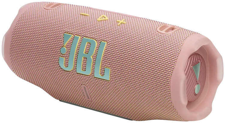 JBL Charge6 Pink Portable Waterproof And Drop-Proof Bluetooth Speaker With Powerbank