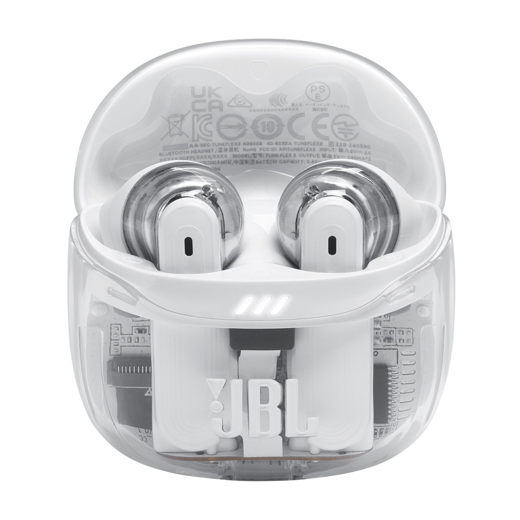 JBL Tuneflex2 White Ghost Edition True Wireless Noice Cancelling Earbuds