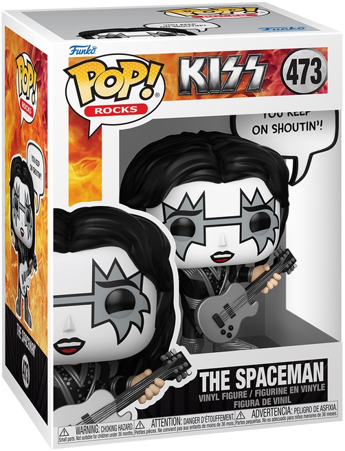 Pop Sayings! Rocks: Kiss - The Spaceman (R&R All Night)