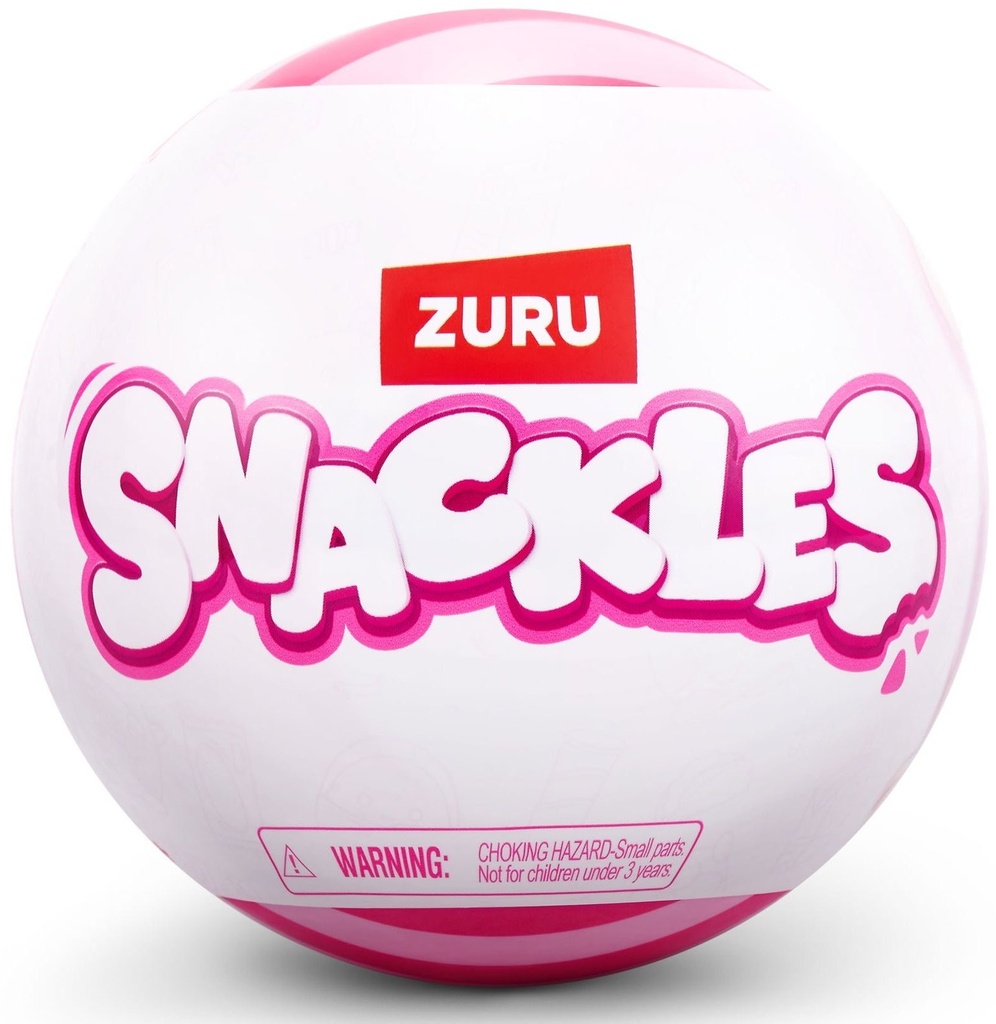 S001-Snackles-Core Non Licensed-Series 1-Capsule 5"-Capsule ,15Pcs/Gravity Pdq,30Pcs/2Pdq/Ctn