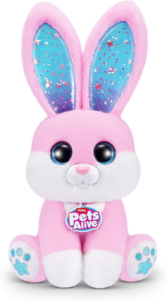 S002-Pets Alive - Magic Bunny Surprise - Series 1 - Robotic Bunny Pink Bunny-Shrink Wrap,4Pcs/Ctn