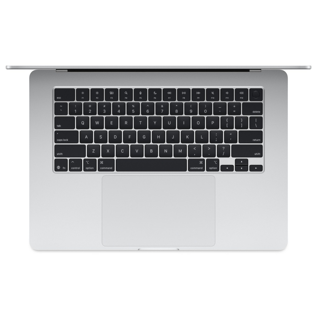 Apple MacBook Air 15-inch M4 chip with 10-core GPU , 16GB, 256GB SSD - Silver 