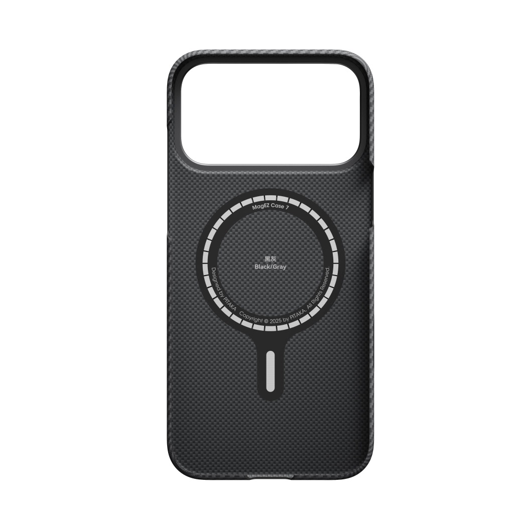 PITAKA ULTRA-SLIM CASE FOR IPHONE 17 PRO MAX-BLACK/GREY