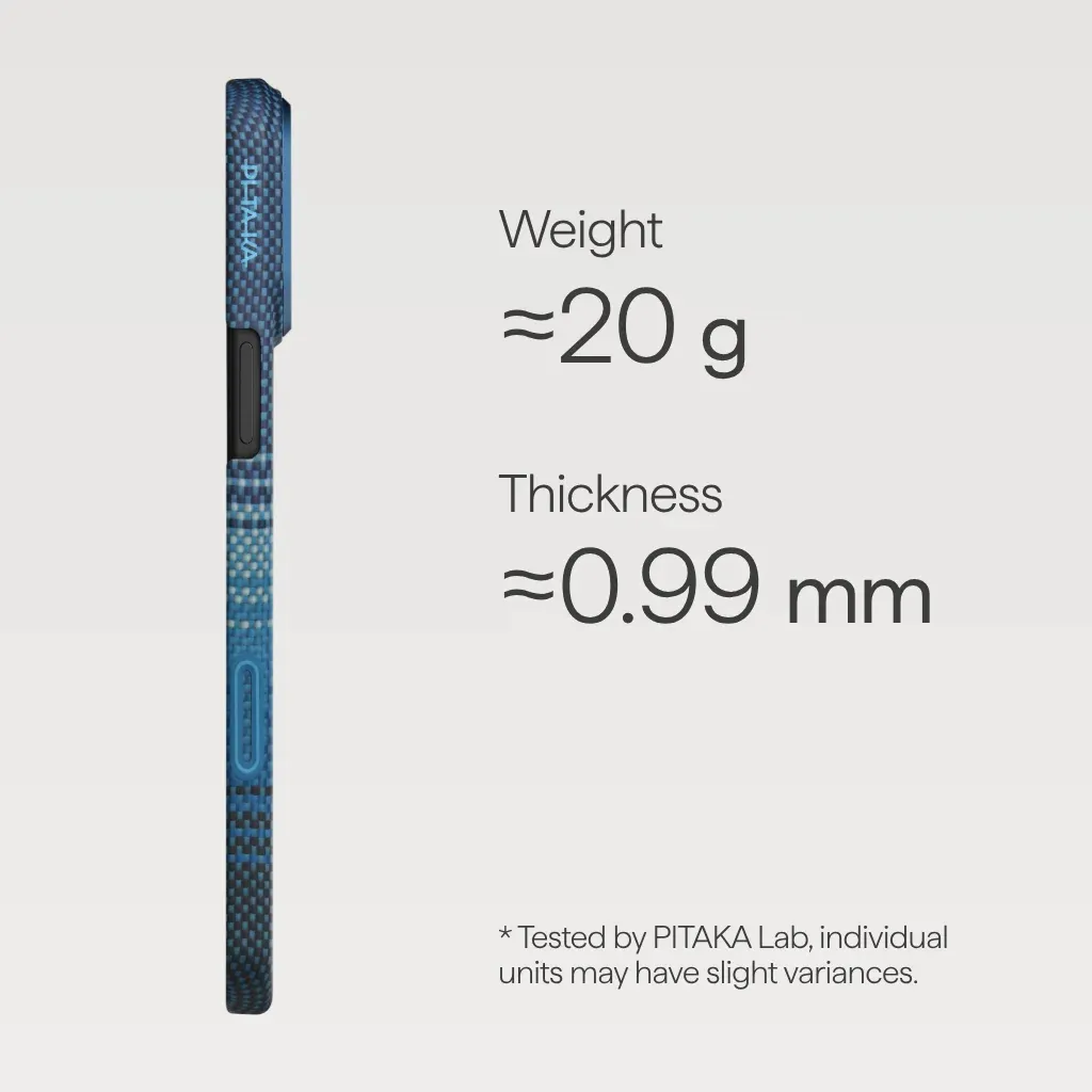 PITAKA ULTRA-SLIM CASE FOR IPHONE 17 PRO-MOONRISE