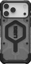 UAG Pathfinder Clear Magsafe iPhone 17 pro max Ash/Black , 18 Ft/5.4 Meters Drop Protection,Elevated, Co-Molded Design,Tactile No-Slip Grip,Protective Screen Surround