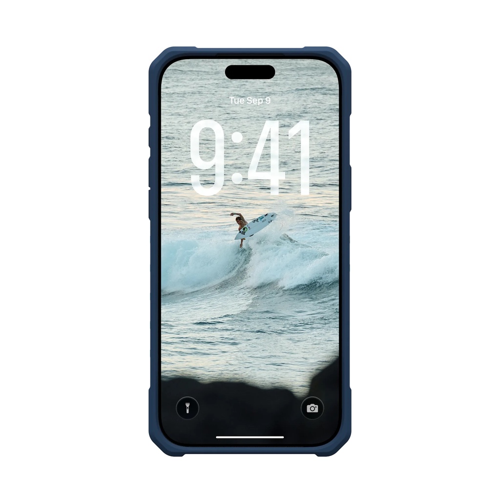 UAG Pathfinder Clear Magsafe with Blue lanyard For iPhone 17 pro max ice/silver , 18 Ft/5.4 Meters Drop Protection,Elevated, Co-Molded Design,Tactile No-Slip Grip,Protective Screen Surround