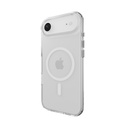 Mageasy Bright M Never Yellowing Protective Clear Case With Independent Metal Buttons For Iphone 17 Air-Transparent/White Ring