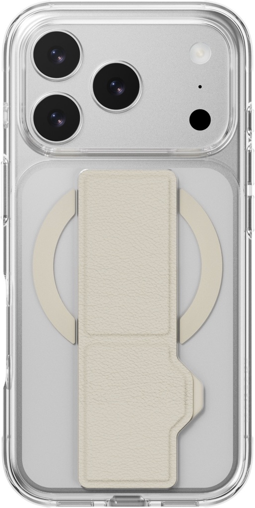 Mageasy Grabstand M Dual Angle Stand Protective Case With  For Iphone 17 Pro-Transparent; 16-Ft Military Grade Protection