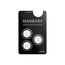 Mageasy Lenz Sapphire Camera Lens Protector For Iphone 17 Pro / Iphone 17 Pro Max-White