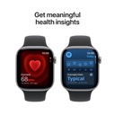 Apple Apple Watch Series 11 GPS 46mm Space Grey Aluminium Case with Black Sport Band - M/L