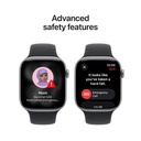 Apple Apple Watch Series 11 GPS 46mm Space Grey Aluminium Case with Black Sport Band - M/L