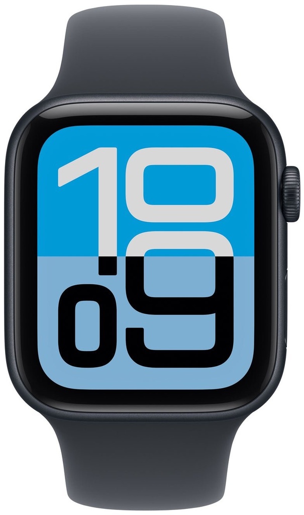 Apple Apple Watch SE 3 GPS 44mm Midnight Aluminium Case with Midnight Sport Band - S/M