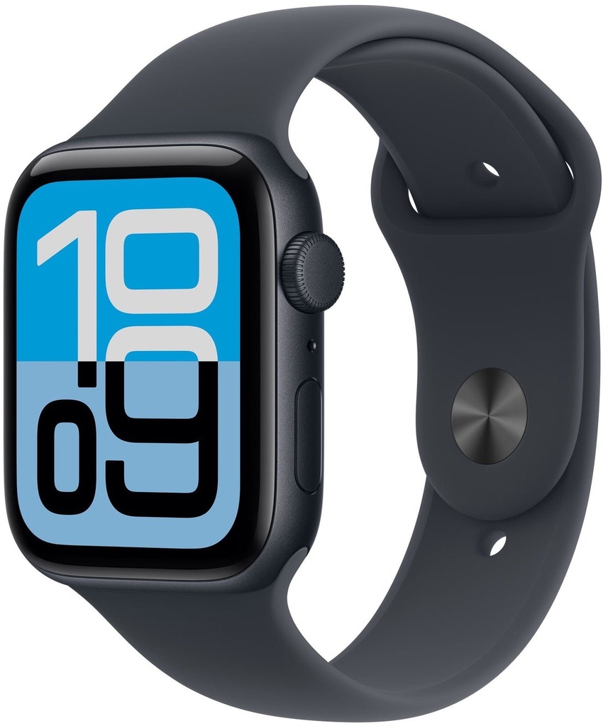 Apple Apple Watch SE 3 GPS 44mm Midnight Aluminium Case with Midnight Sport Band - S/M