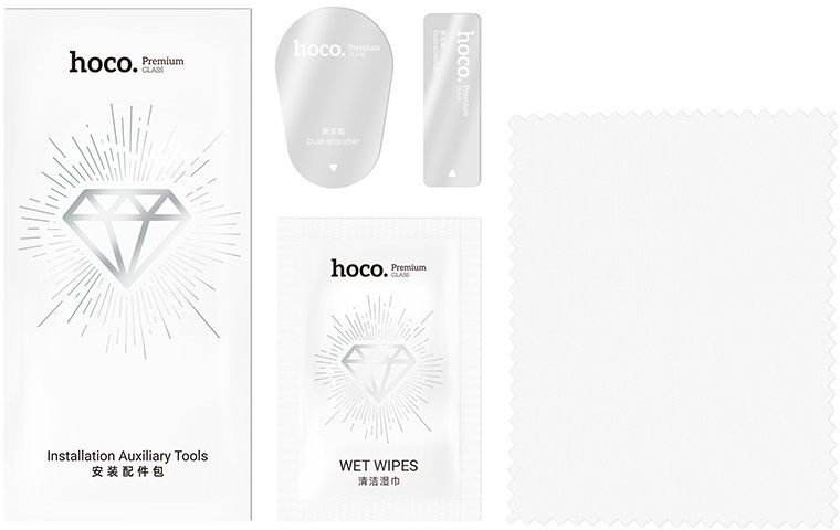 Hoco DG35 3D full screen HD tempered glass for iP17 Pro