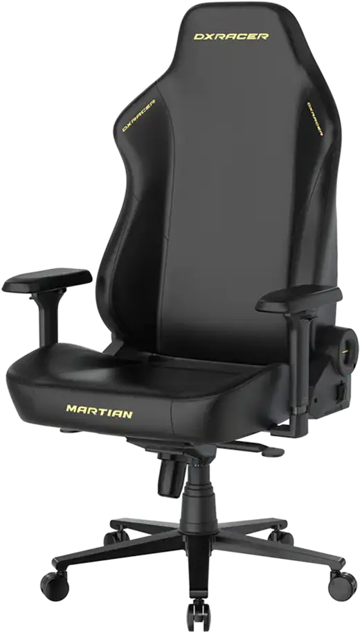 DXRacer Martian Series Gaming Chair Size XL, EPU Upholstery - Black/Yellow