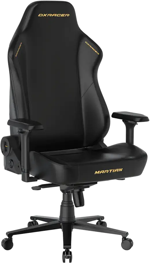DXRacer Martian Series Gaming Chair Size XL, EPU Upholstery - Black/Yellow