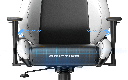 DXRacer Drifting Series Gaming Chair Size L, EPU Upholstery, Black & White