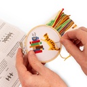 Cat Mini Cross Stitch Ebroidery