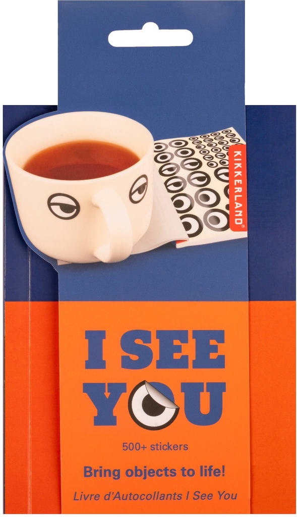 I See Faces Sticker Book