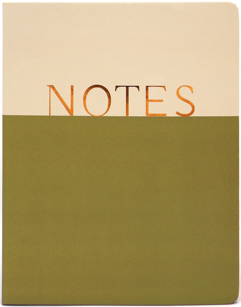 B5 Journal Hardcase - Elysian - Two-Tone Notes - Green