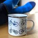 Enamel Mug & Socks - Gent'S Emporium Bike Blue