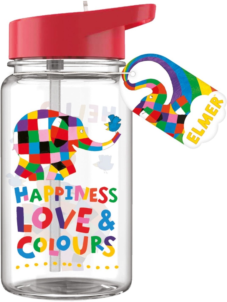Children'S Water Bottle - Elmer