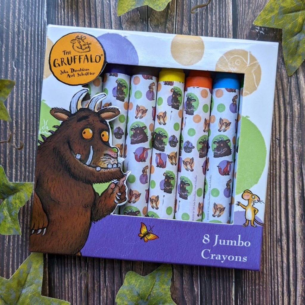 8 Jumbo Crayons 24/Cdu - Gruffalo