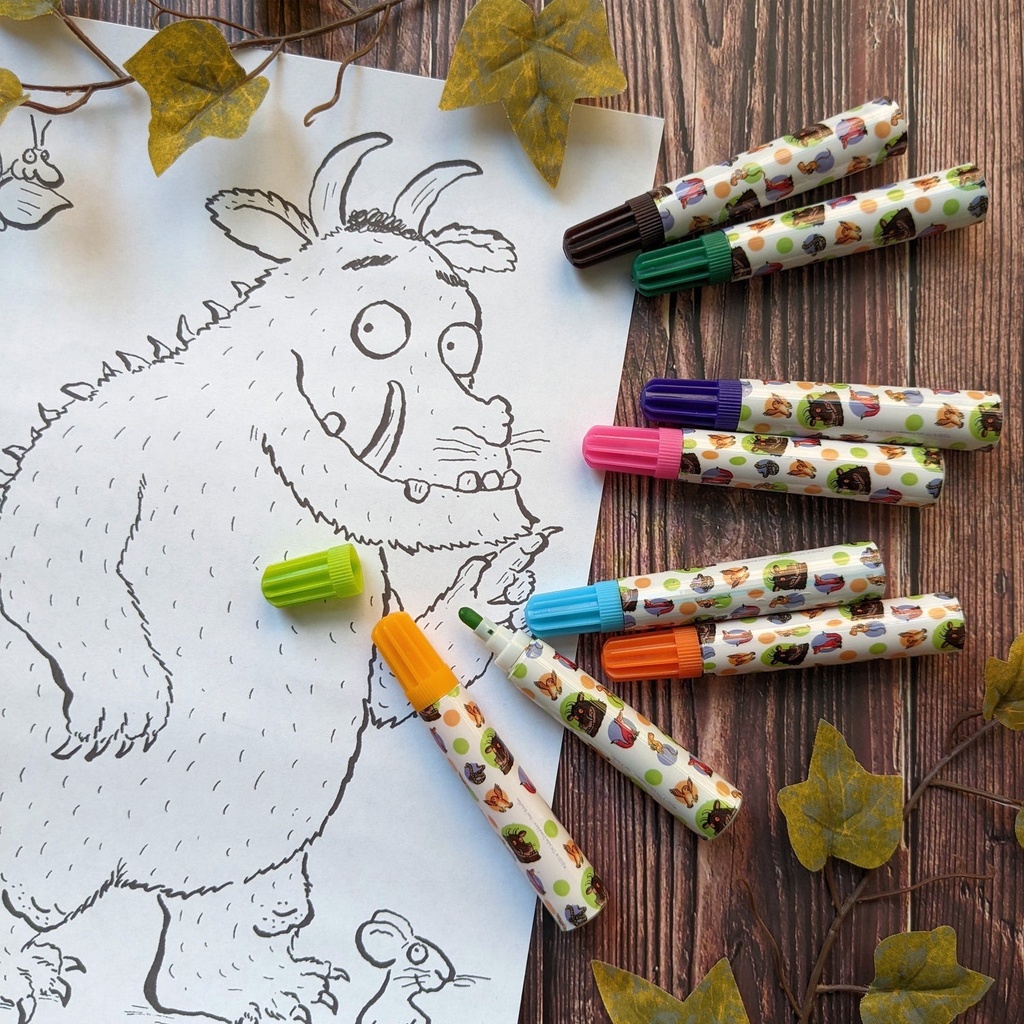 8 Jumbo Markers 24/Cdu - Gruffalo