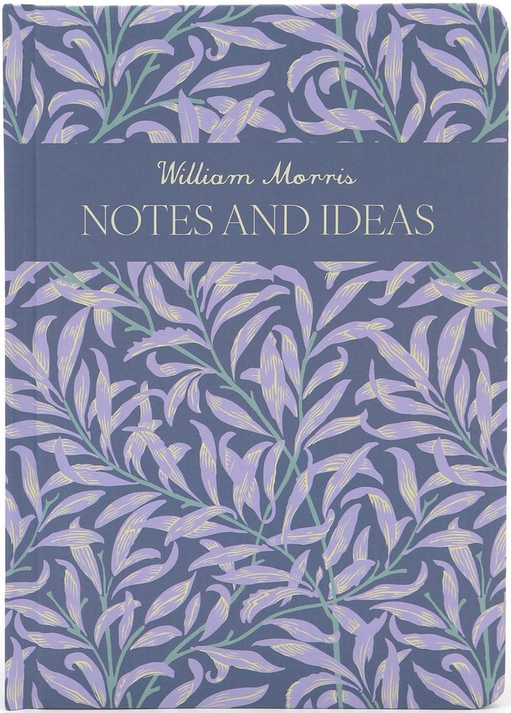 Orange Grove William Morris Willow – Notes And Ideas – A5 Hardback Journal