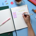 B5 Pu Journal - Saje - Coloured Squares - Ideas